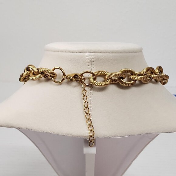 Cuban Geometry Stainless Steel Gold Plated Chain Classy Elegant High Quality - Picture 3 of 7